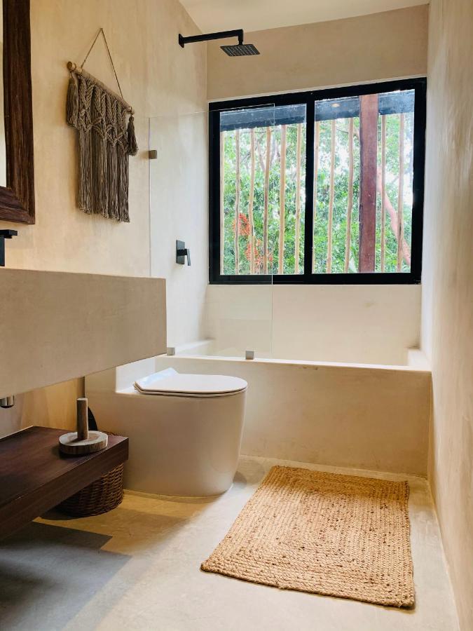 Vida Jungle Boho Apart 9 With Special Fee To Access Hotel Bardo ตูลุม ภายนอก รูปภาพ