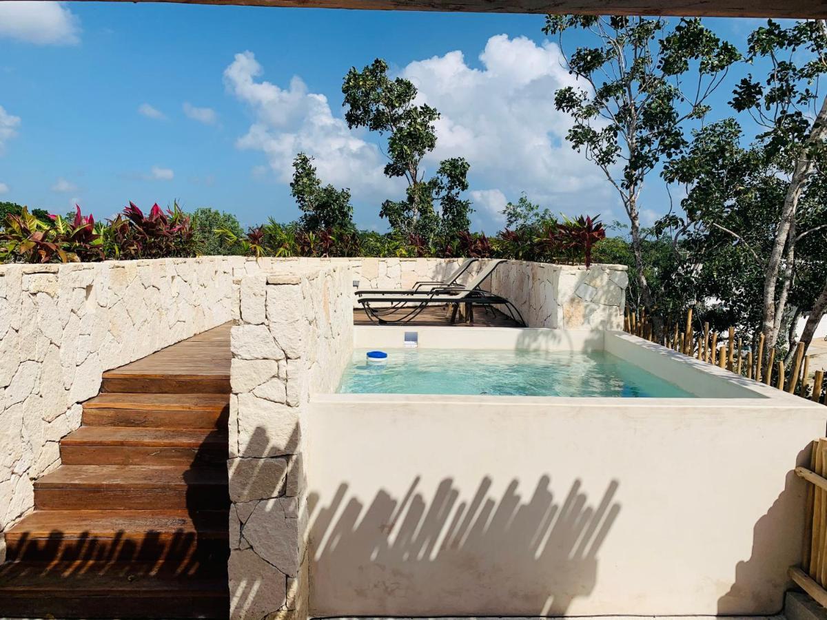 Vida Jungle Boho Apart 9 With Special Fee To Access Hotel Bardo ตูลุม ภายนอก รูปภาพ