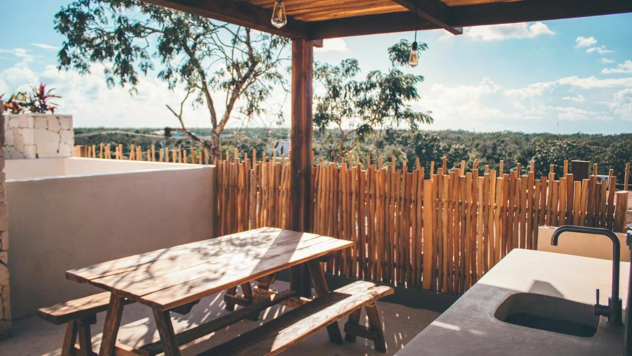 Vida Jungle Boho Apart 9 With Special Fee To Access Hotel Bardo ตูลุม ภายนอก รูปภาพ