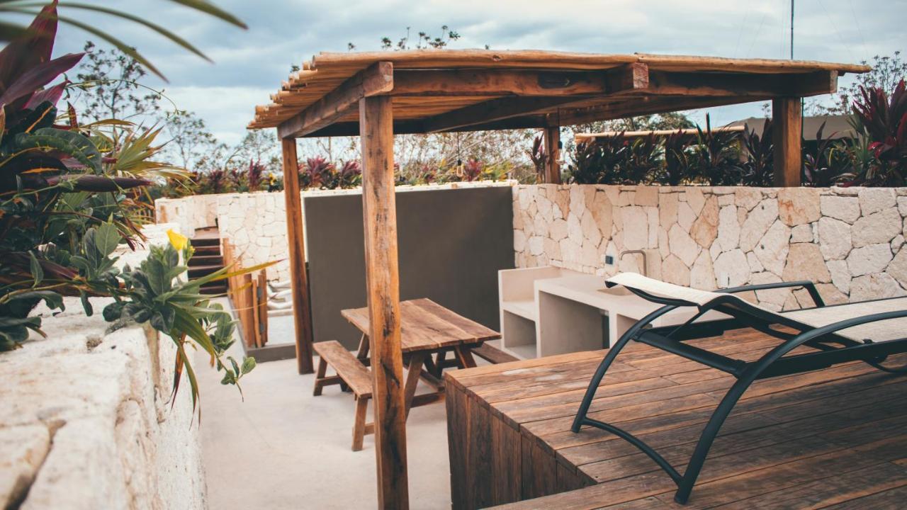 Vida Jungle Boho Apart 9 With Special Fee To Access Hotel Bardo ตูลุม ภายนอก รูปภาพ