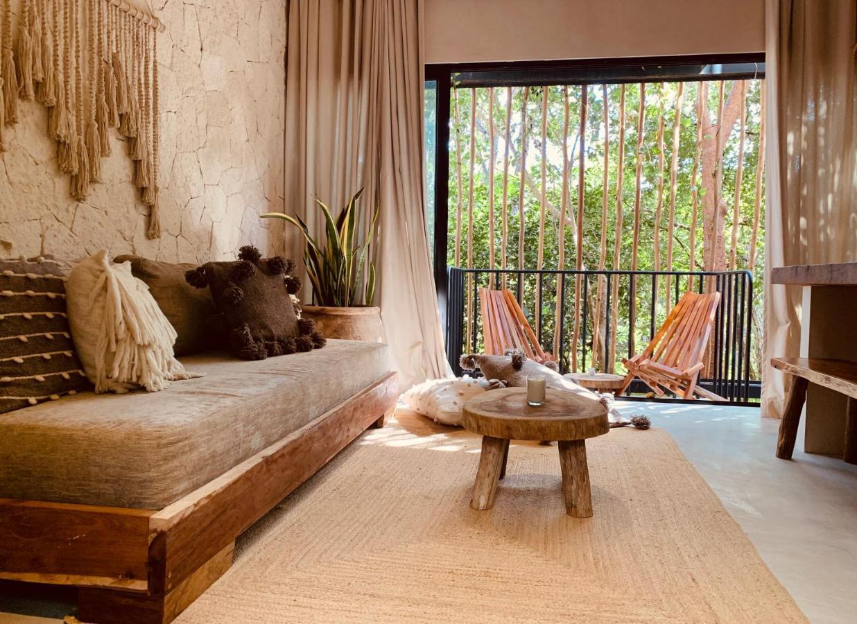 Vida Jungle Boho Apart 9 With Special Fee To Access Hotel Bardo ตูลุม ภายนอก รูปภาพ