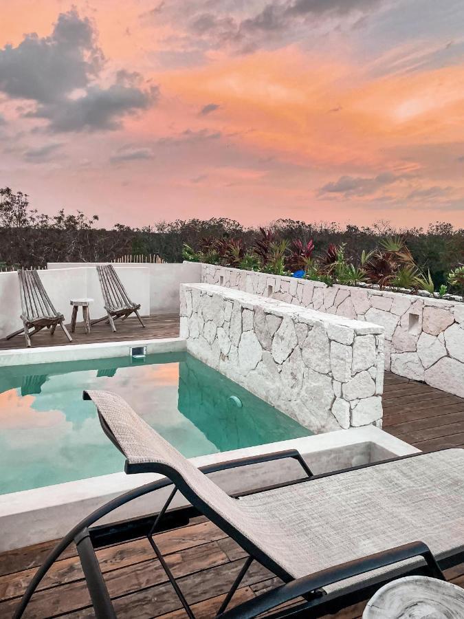 Vida Jungle Boho Apart 9 With Special Fee To Access Hotel Bardo ตูลุม ภายนอก รูปภาพ